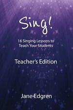 Sing teacher edition for sale  DONCASTER