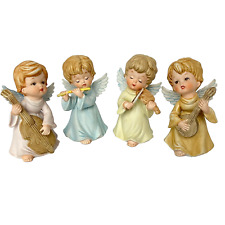 VTG Creative Art FL Inc. Taiwan Ceramic Musical Angel Figurines - Set of 4 for sale  Shipping to South Africa