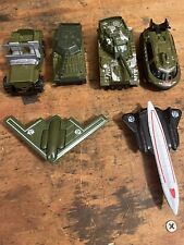 VINTAGE (2) ARMY TANK’S, JEEP, HOVER LANDING BOAT, 2 STEALTH JETS for sale  Shipping to South Africa