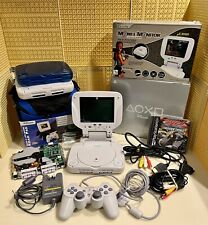 Sony Playstation PSone System Mobile LCD Screen Game Travel Case Boxed Extras!, used for sale  Shipping to South Africa