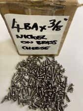 Nickel cheese screws for sale  LEICESTER