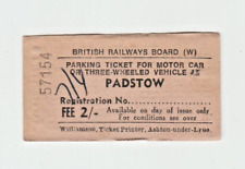 Railway parking ticket for sale  LEEDS