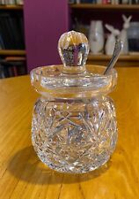 crystal jar for sale  HINCKLEY