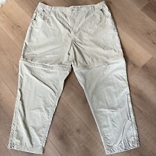 Used, Cabela's Men 3XL L30 GUIDEWEAR GXII Nylon Convertible Hiking UPF40 Zip Legs for sale  Shipping to South Africa