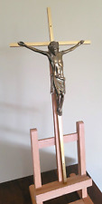 Vintage crucifix brass for sale  WELSHPOOL