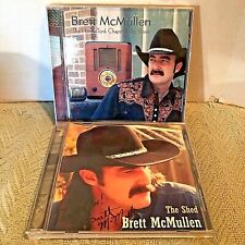 Firmado! Lote de 2 CD de Brett McMullen The Shed & Honky Tonk Chapel Radio Show segunda mano  Embacar hacia Argentina