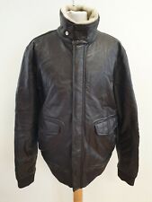 zara mens leather jacket xxl for sale  BIRMINGHAM
