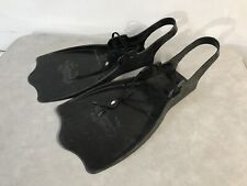 Caddis Float Tube Fins Flippers with Laces Black One Size Fits Most for sale  Shipping to South Africa