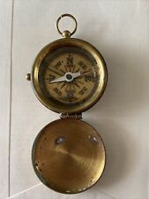 Brass compass for sale  EVESHAM