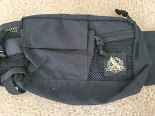 Vtg Large Eddie Bauer Fanny Pack Camp Water Hiking Hip Belt Bag Waist Black Rare, used for sale  Shipping to South Africa