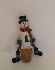 Snowman wine cork for sale  North Attleboro