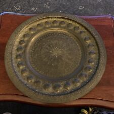 embossed brass wall plate for sale  WESTON-SUPER-MARE