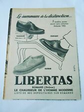 Publicité 1955 libertas d'occasion  La Verpillière