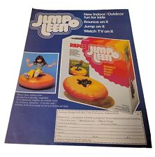 Antigo brinquedo tubo inflável anos 70 estampa Jump O Leen AD 1979 Rapco Johnny Bounce, usado comprar usado  Enviando para Brazil