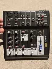 Mini consola mezcladora estéreo de 6 canales SHS Audio SM-6 sin probar sin cable de alimentación segunda mano  Embacar hacia Argentina