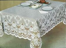 Lace tablecloth white for sale  West Orange