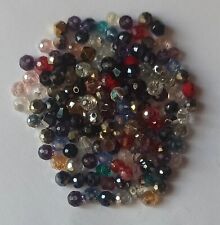 Contas de cristal multicoloridas brilhantes 4 mm 150 peças comprar usado  Enviando para Brazil