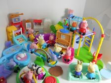 Lote misto de 53 peças de acessórios de bonecos Peppa Pig móveis playground comprar usado  Enviando para Brazil