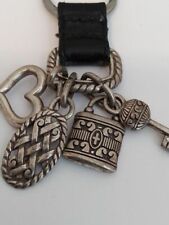 Lock And Key Amuletos acessório Chaveiro Localizador De Bling comprar usado  Enviando para Brazil