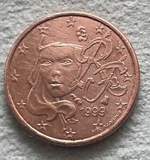 Moeda rara de 1 centavo de euro da França, 1999 comprar usado  Enviando para Brazil