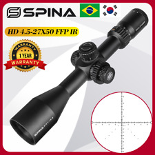 4.5-27x50 FFP Scope Tactical Glass Etched Reticle Illuminated Lock Reset Fit.338 for sale  Shipping to South Africa