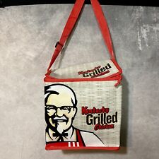 Bolsa de almuerzo plegable KFC Kentucky pollo frito a la parrilla The Colonel, usado segunda mano  Embacar hacia Argentina