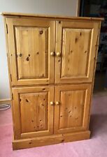 Pine computer cabinet for sale  TONBRIDGE