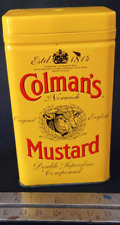 colmans mustard box for sale  BANBURY