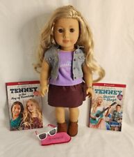 Boneca American Girl TENNEY Grant 18” boneca com roupa e livros 2014 comprar usado  Enviando para Brazil