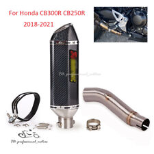 Slip para Honda CB300R CB250R 2018-2021 Sistema de Silenciador de Cauda de Tubo de Escape Link Médio comprar usado  Enviando para Brazil