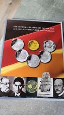 Folder silber gedenkmünzen gebraucht kaufen  Eckersbach