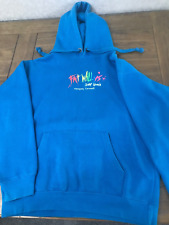 Fat hoody blue for sale  BOLTON