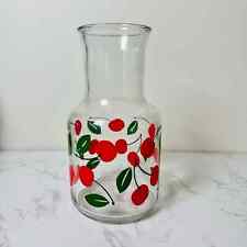 Jarro de vidro vintage Libbey vermelho cereja jarro de suco para servir comprar usado  Enviando para Brazil