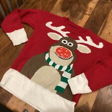 Reindeer christmas jumper for sale  LEIGH-ON-SEA