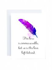 Feather quote 5x7 for sale  WALSALL