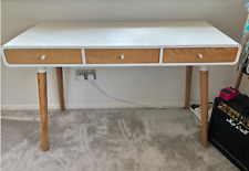 grey white desk for sale  EPSOM