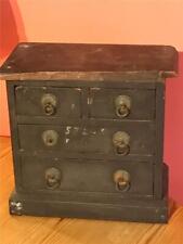 Used, Antique / Vintage 4 Drawer Engineers Tool makers Chest Drawers needs restoration for sale  Shipping to South Africa