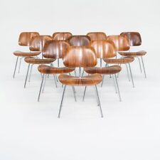 Usado, Juego de diez sillas de comedor Herman Miller Eames DCM de la década de 1960 en cromo y palo de rosa segunda mano  Embacar hacia Argentina