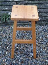 1980s beech stool for sale  CARDIGAN