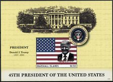 Usado, Selos Ilhas Marshall Donald Trump 2020 MNH 45º Presidentes dos EUA Pessoas 1v S/S comprar usado  Enviando para Brazil