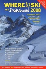 Where to Ski and Snowboard 2008, Watts, Dave (ed), Used; Good Book segunda mano  Embacar hacia Mexico