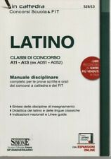 Latino. manuale disciplinare. usato  Roma