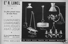 Publicité 1953 .lunel d'occasion  Longueil-Sainte-Marie
