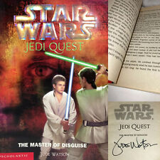 Star Wars Jedi Quest The Master Of Disguise Jude Watson Autographed Paperback d'occasion  Expédié en France