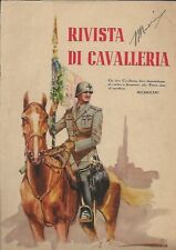 Rivista cavalleria 1940 usato  Italia