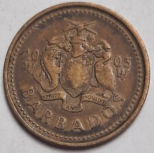 Usado, MOEDAS DE UM CENTAVO: 2005 Barbados moeda de 5/cinco centavos comprar usado  Enviando para Brazil
