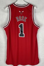 Camiseta deportiva Derrick Rose Adidas 2010 de los Chicago Bulls para hombre larga XL +2 cosidas segunda mano  Embacar hacia Argentina