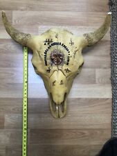 Cow skull painted for sale  Chagrin Falls