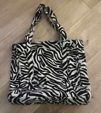 Primark zebra tote for sale  ROMFORD