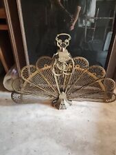 Vtg brass fireplace for sale  Reddick